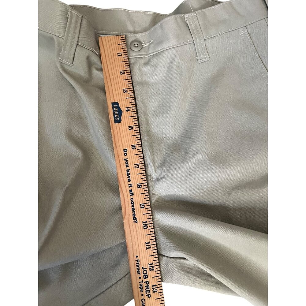 Cintas ComfortFlex Mens Work Beige Cargo Pants Size 30X30 - Picture 11 of 12